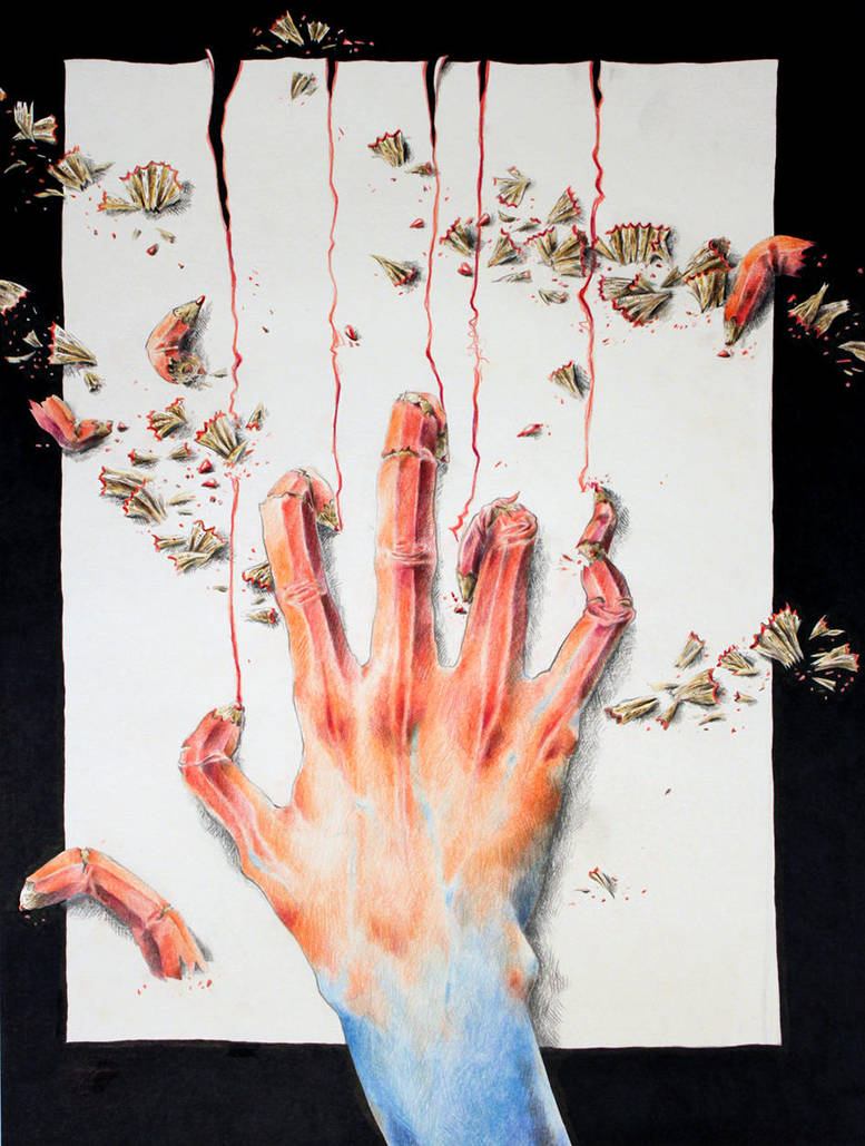 I HATE drawing by Ceresta