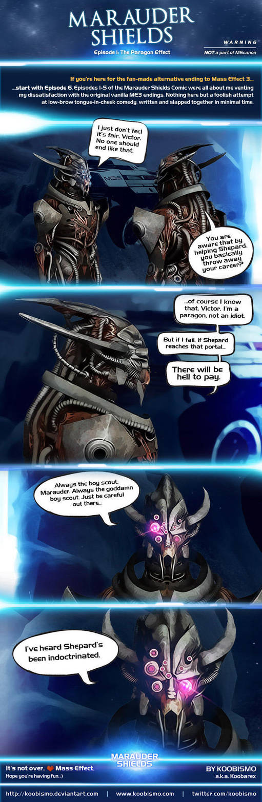 Marauder Shields 1: The Paragon Effect (ME3) by koobismo