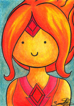 Fire-princess by sammacha
