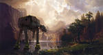 AT-AT Among the Sierra Nevada by fantasio