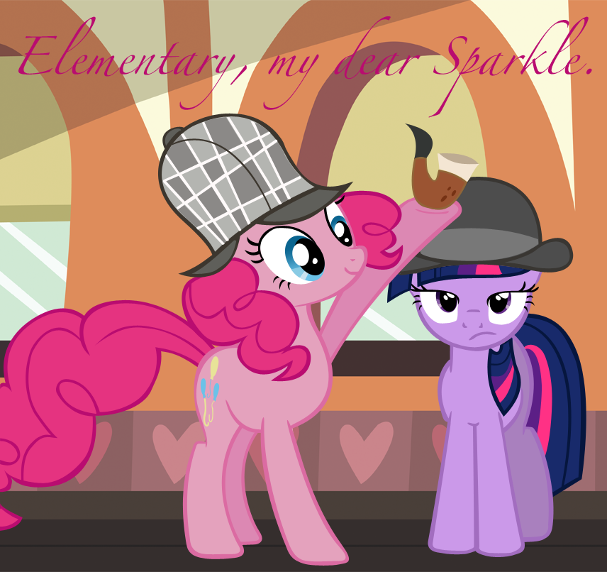 Elementary, my dear Sparkle by nakers97
