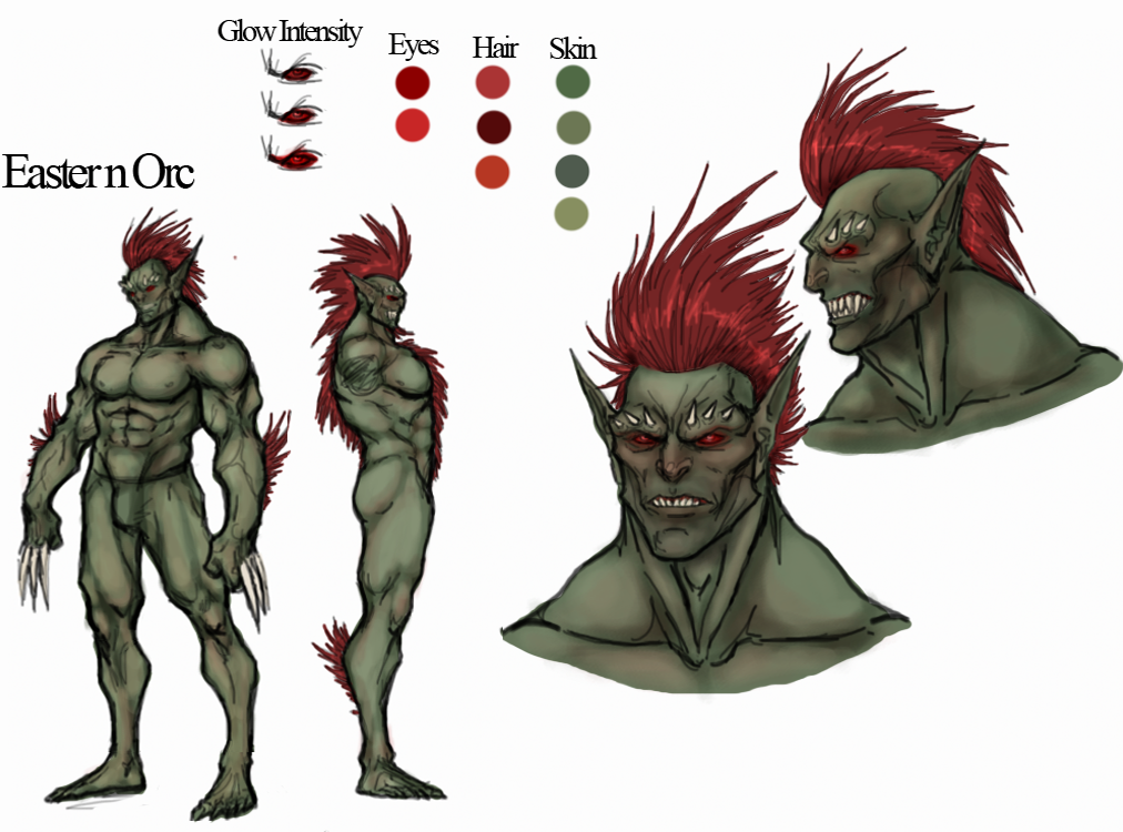 Eastern Orc Reference Sheet by OnHolyServiceBound
