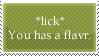 Stamp - Text - Flavr by BlacFyre-Stampage