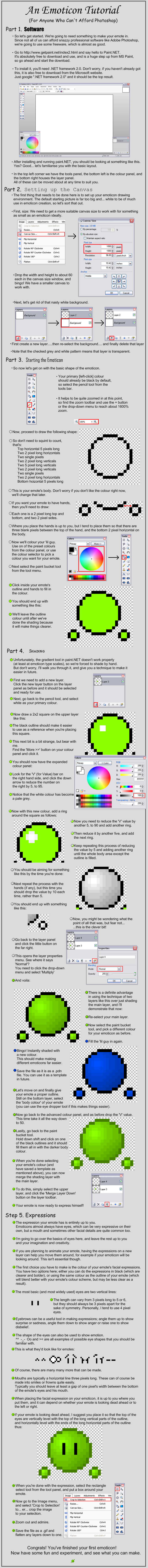 Emoticon Tutorial Part 1 by Jtcgh