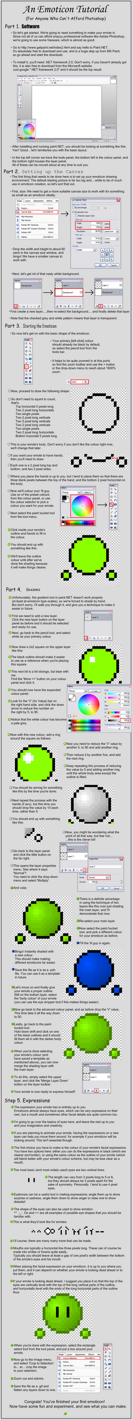 Emoticon Tutorial Part 1 by Jtcgh