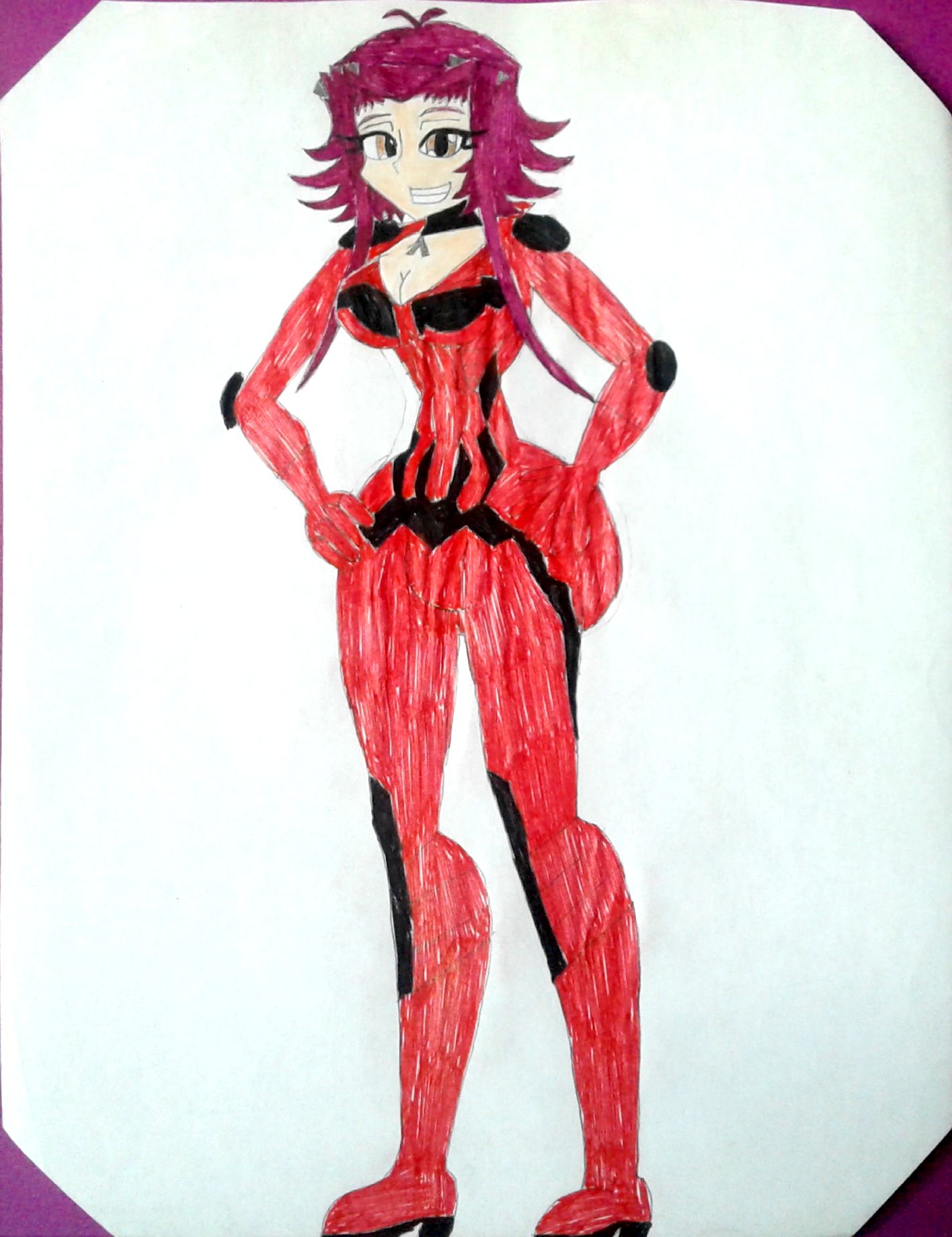 Akiza Izinski (D-runner outfit) by BenorianHardback26