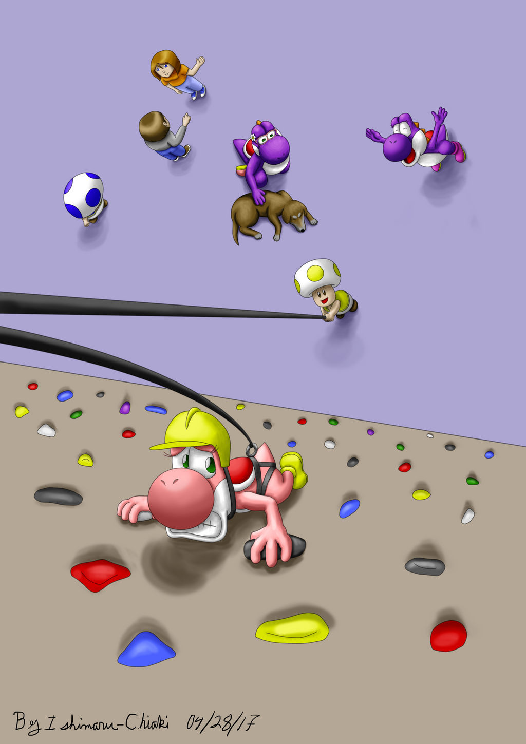 A lil' bit of climbing ! by Ishimaru-Chiaki