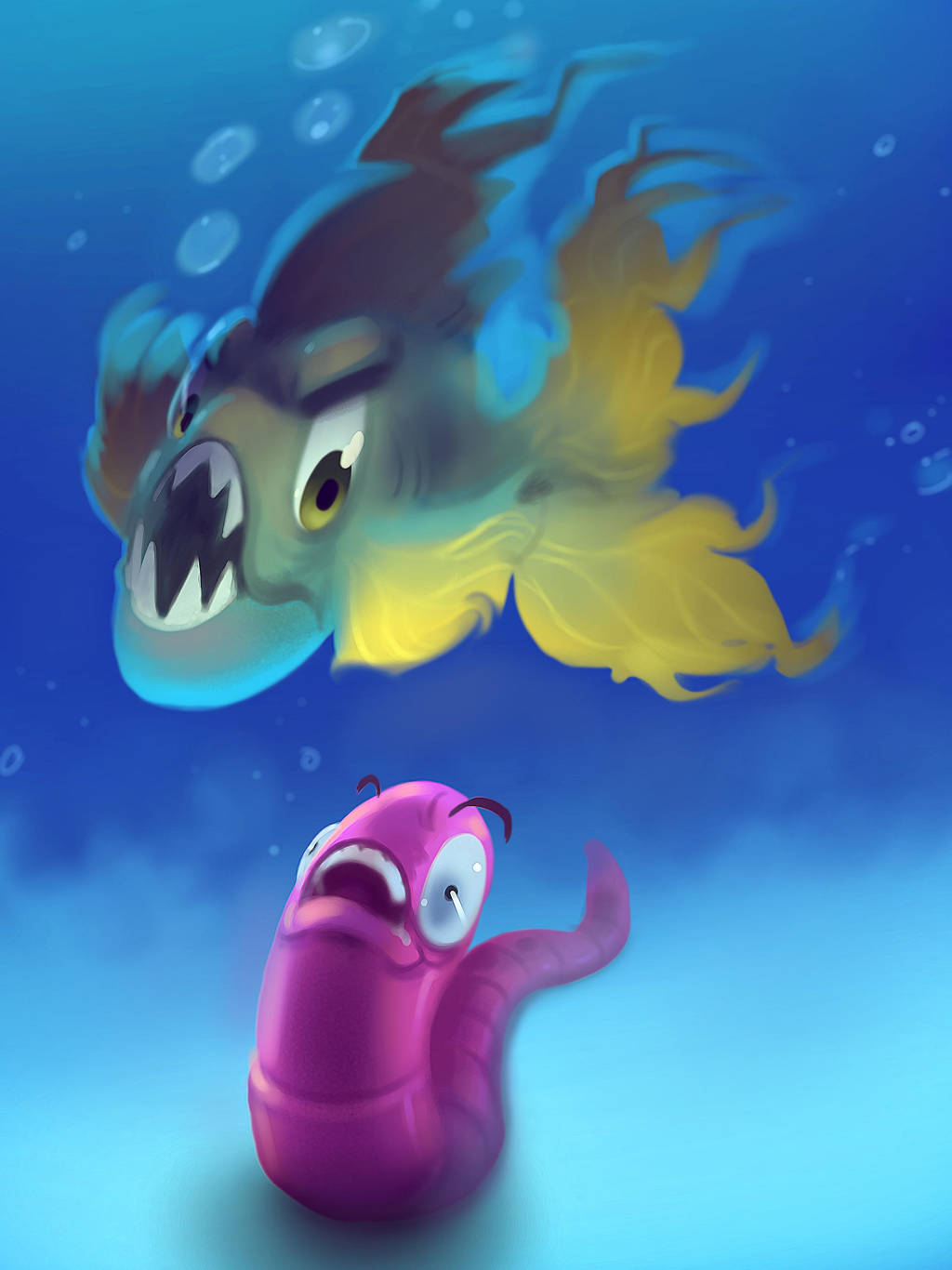 Fish Food Collab by TheGreyNinja