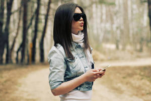 she is beautiful by hold-menu