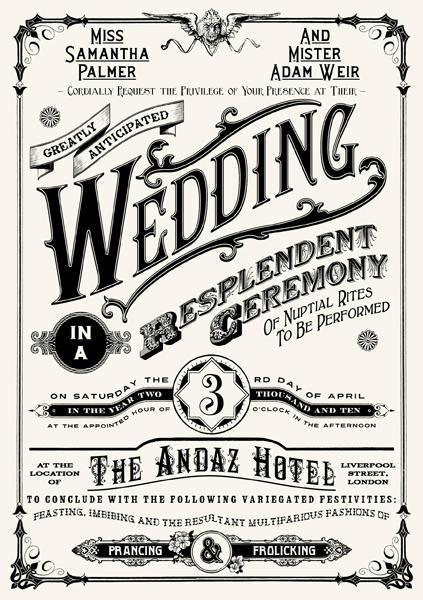 Wedding Invitation by peterbowen