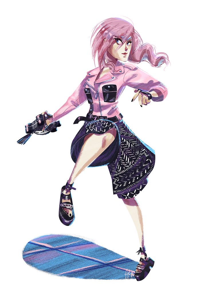 Parisienne 4, Special : Lightning meets LV. by ArtofFlo