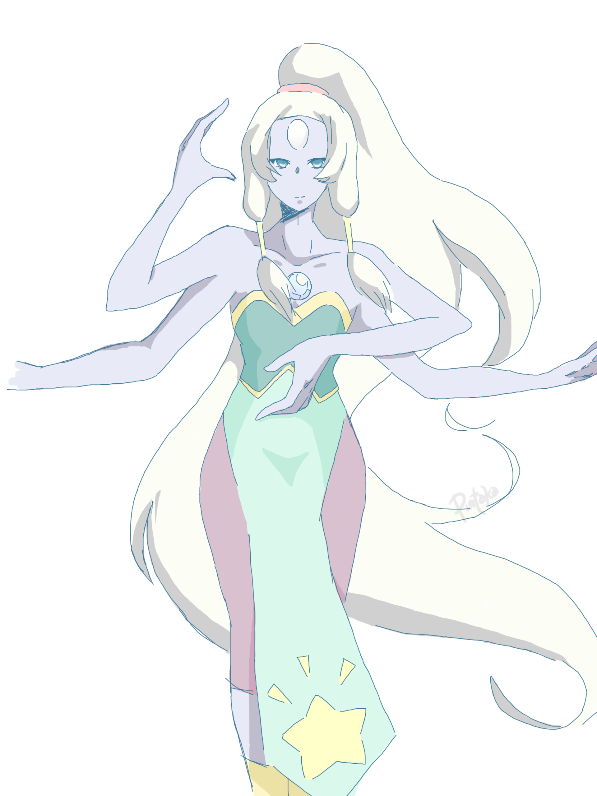 steven universe: opal by pintaka
