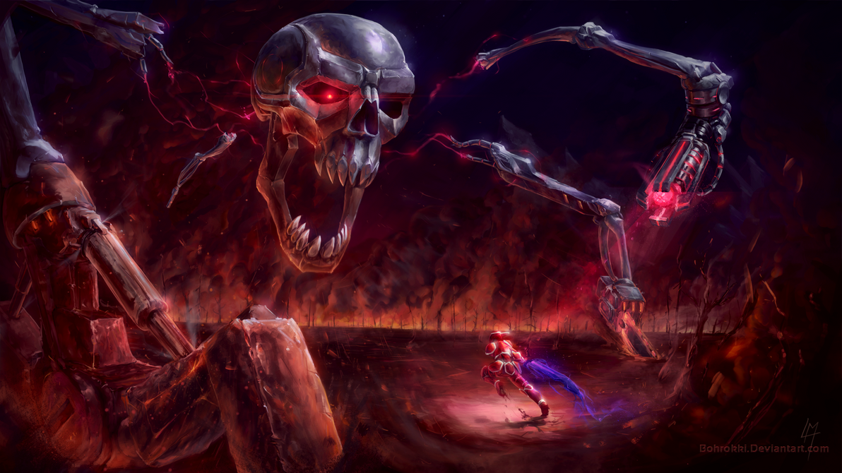 Skeletron Prime by Bohrokki on DeviantArt