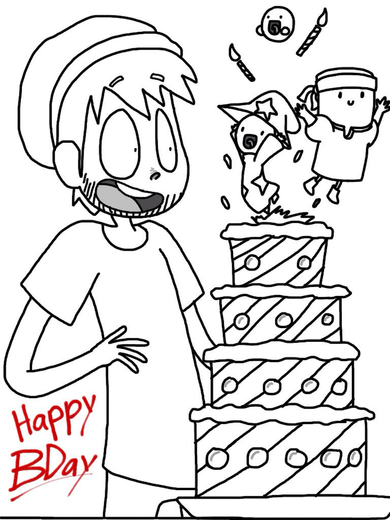 HAPPY BDAY TERMINALMONTAGE! by Retro-Head