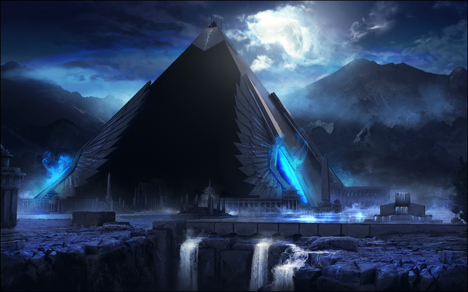 ARCHON: Temple of the Immortal Queen by JLarenART