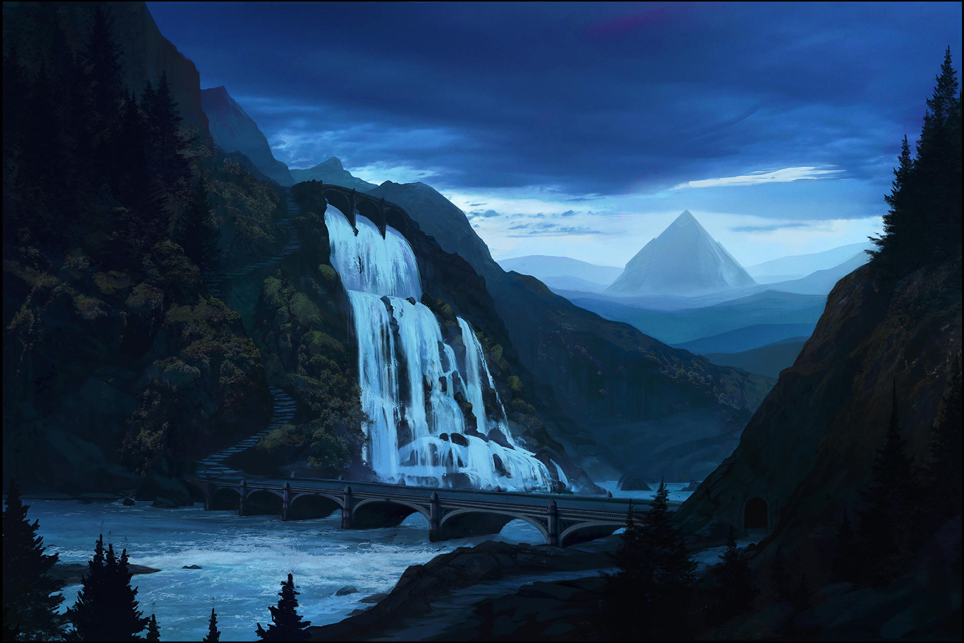 ARCHON: The Road To Temple by JLarenART