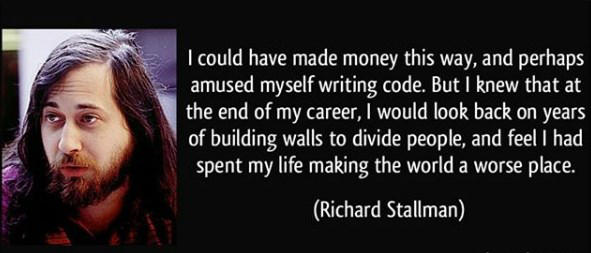 Best Richard Stallman quotes by HackNews by HackNewsEU