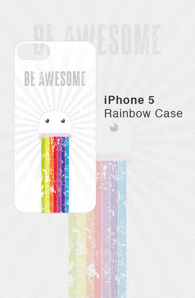 iPhone 5 Rainbow Case by Sirri-R-P