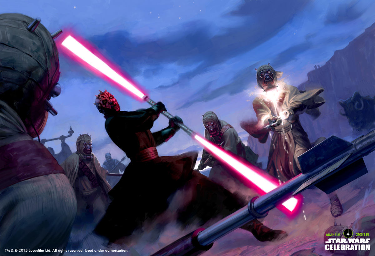 Star Wars Celebration Anaheim: Sparring Practice by JakeMurray