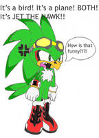 Jet the Hawk (Sonic Channel Colouring Page) by ...