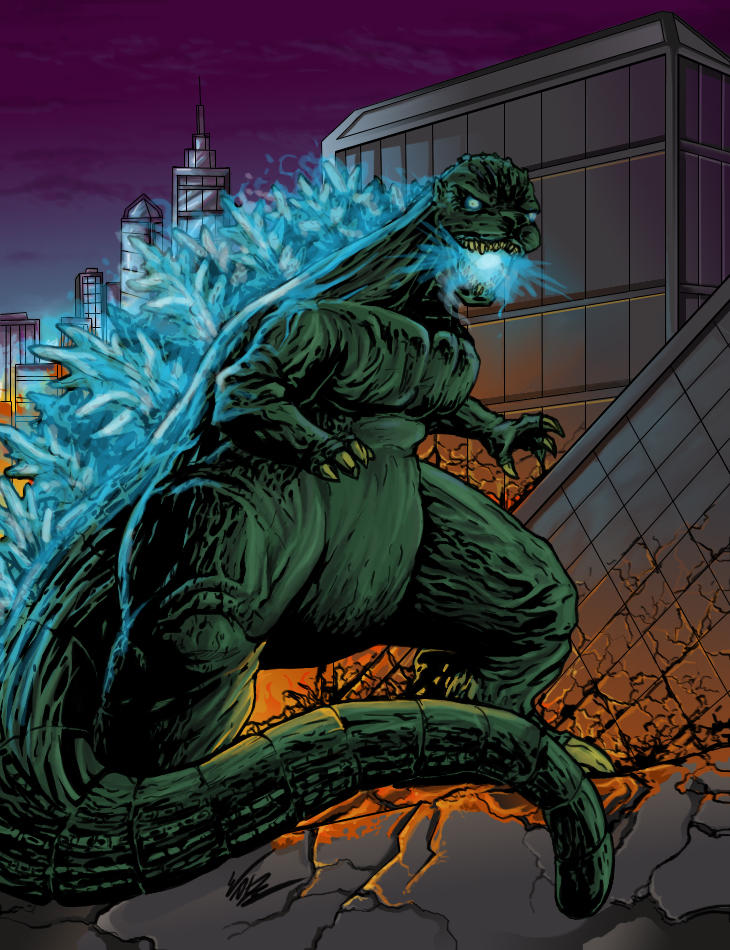Godzilla Rampage by BaneNascent on DeviantArt