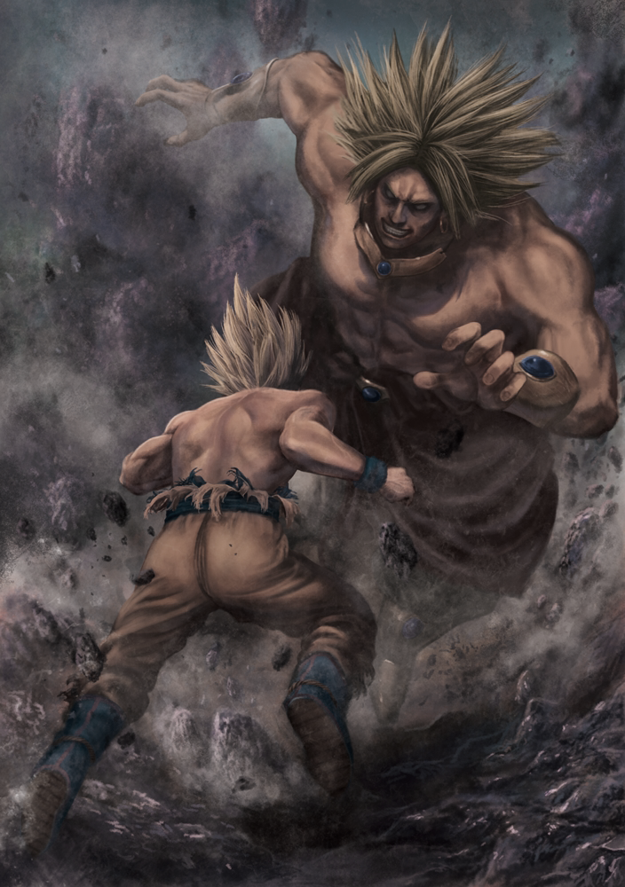 The return of Broly by UniversalArtGallery