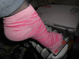 lovely socks and..... usb hdd by Malinka-N