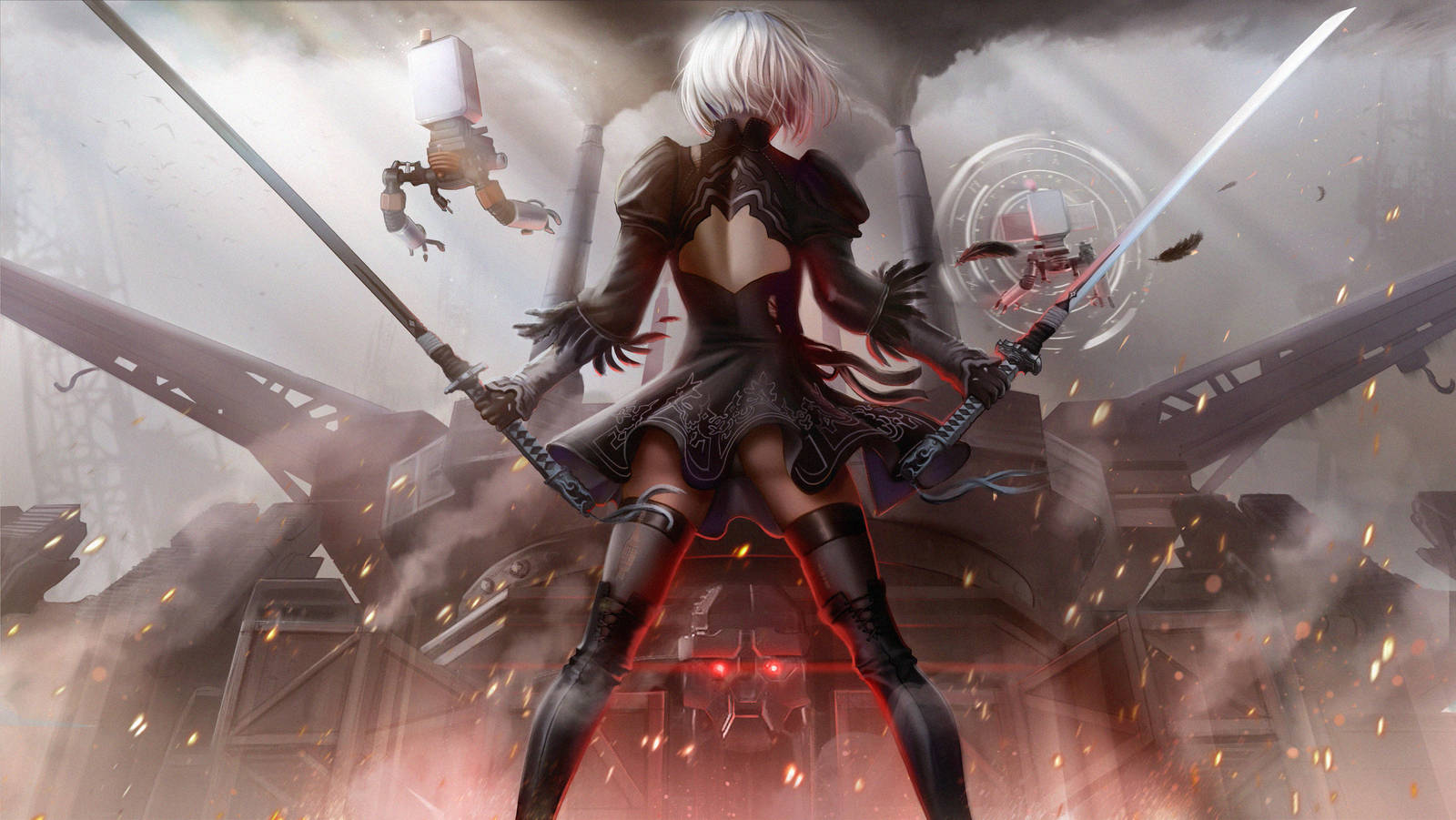 2B - NieR: Automata by CleverBoi on DeviantArt