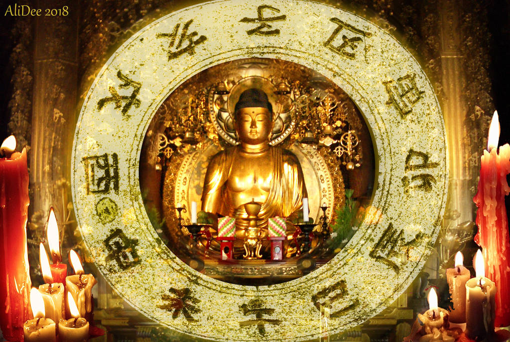 The Golden Buddha by AliDee33
