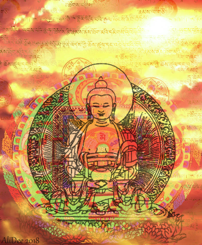 Buddha In The Sun by AliDee33