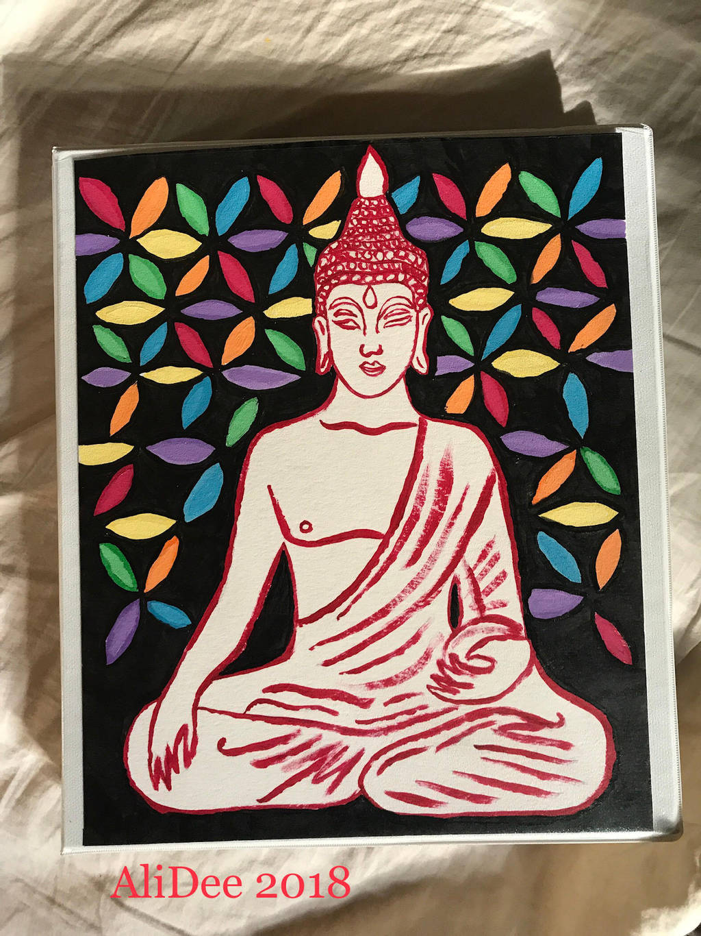 Meditating Buddha by AliDee33
