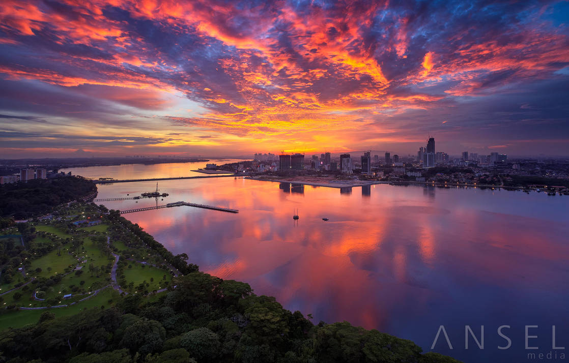 Fire over the Straits by Draken413o