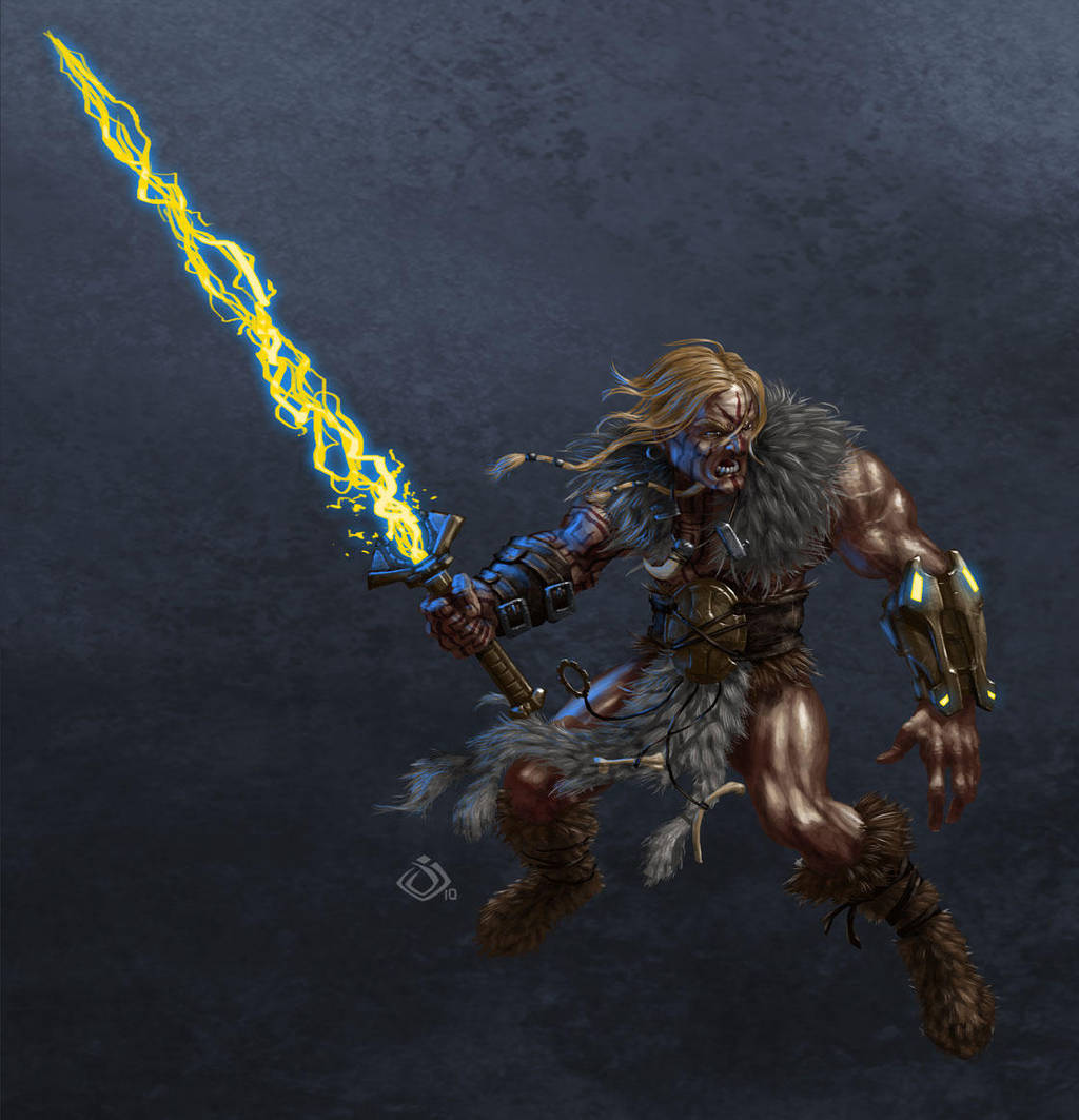 Thundarr redesign by RedHeretic