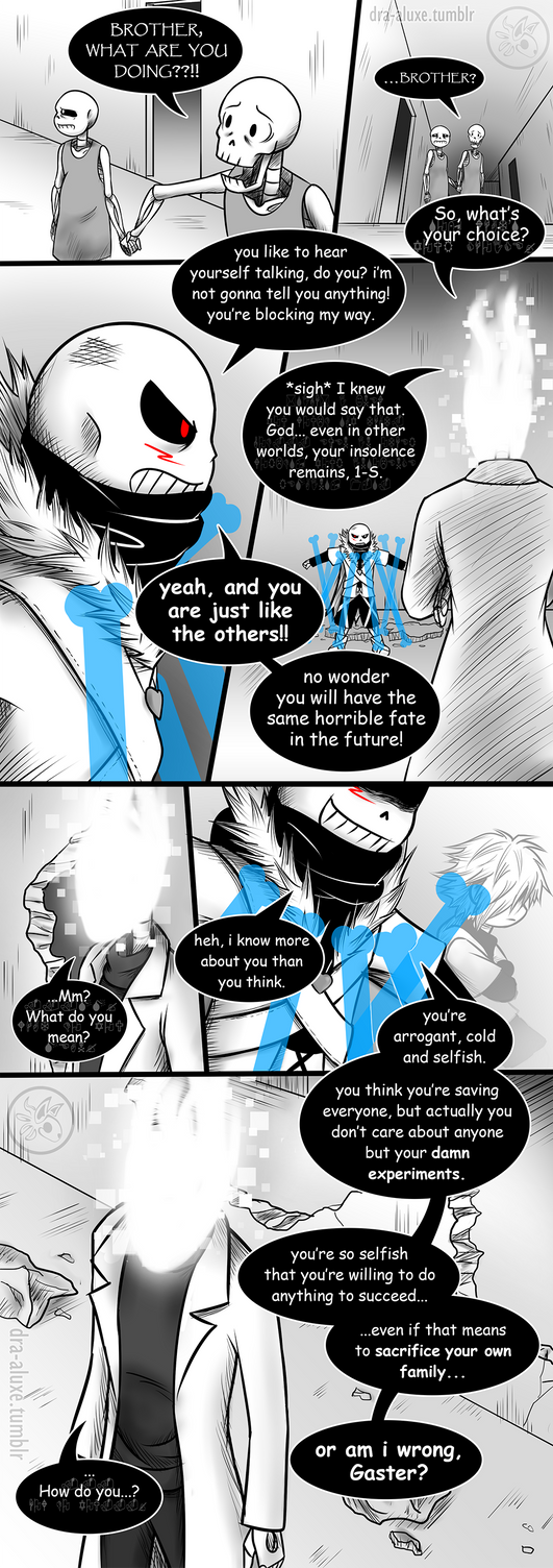X-Hand - Pg 25-26 - (Undertale AUs comic) by Dra-Aluxe