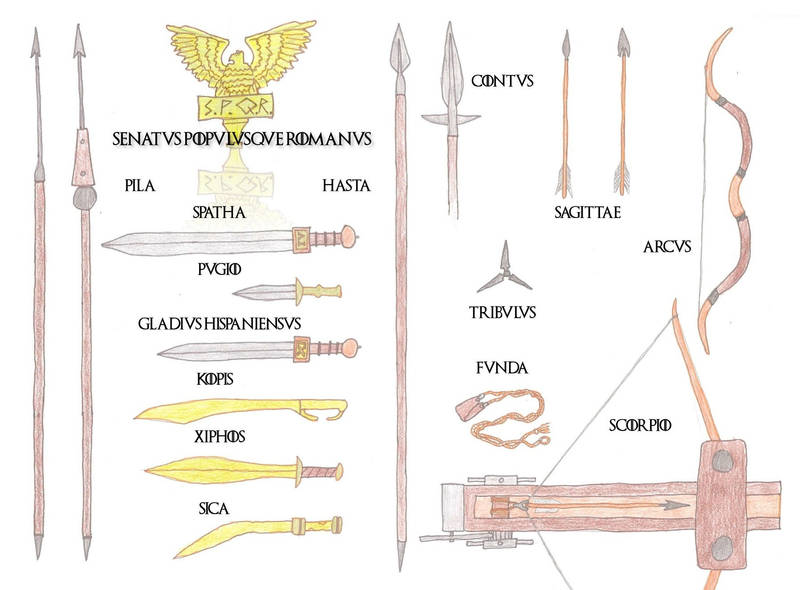 The Roman Army III Weapons Of War By Jefffletcher On DeviantArt the-roman-army-iii-weapons-of-war-by-jefffletcher-on-deviantart
