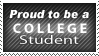 Proud to be a College Student by mattnagy