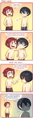 Free - The race by Tenshi-no-Hikari