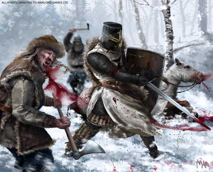 Teutonic knight by ManuLaCanette