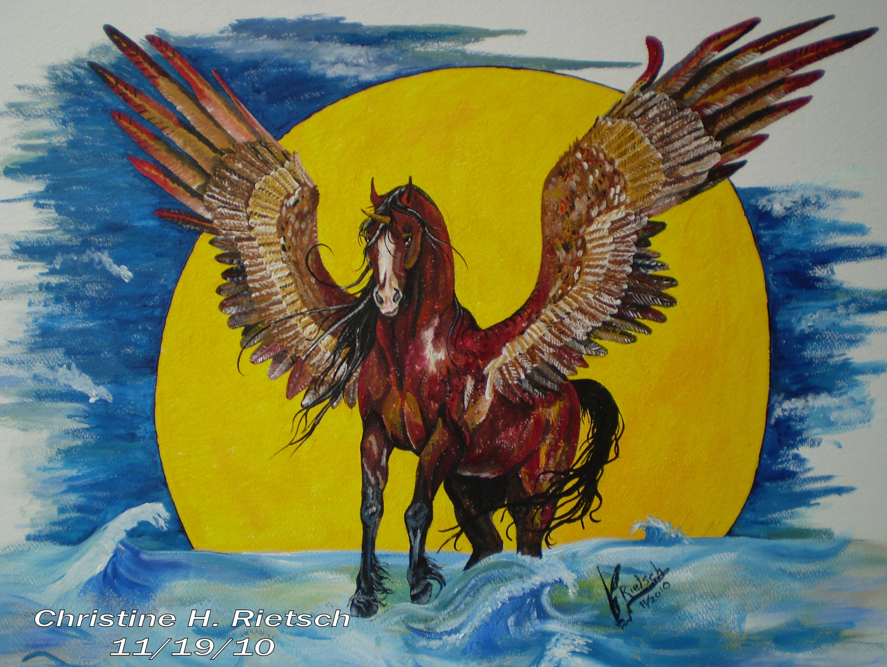Sunrunner Oceanside by Black-Feather