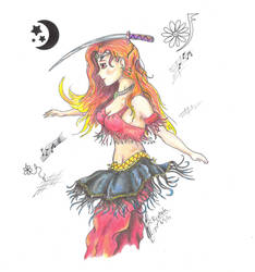 Mabinogi Harem Dancer Neshad by Black-Feather