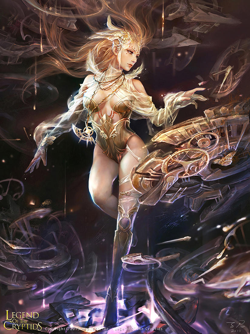 Time goddessA by zinnaDu