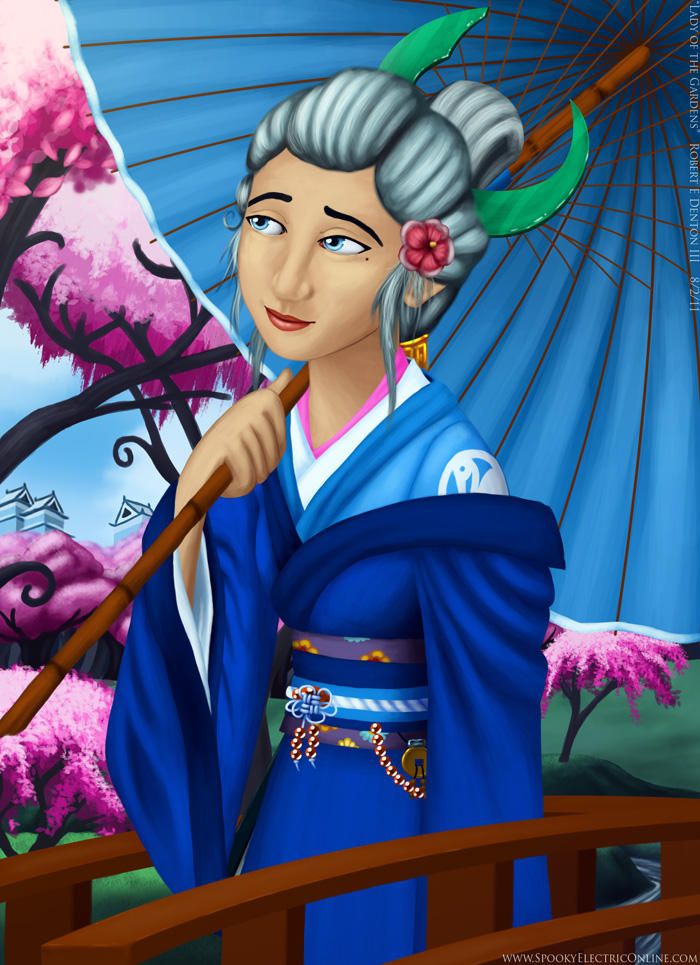 Lady of Spring by SP00KYELECTRIC