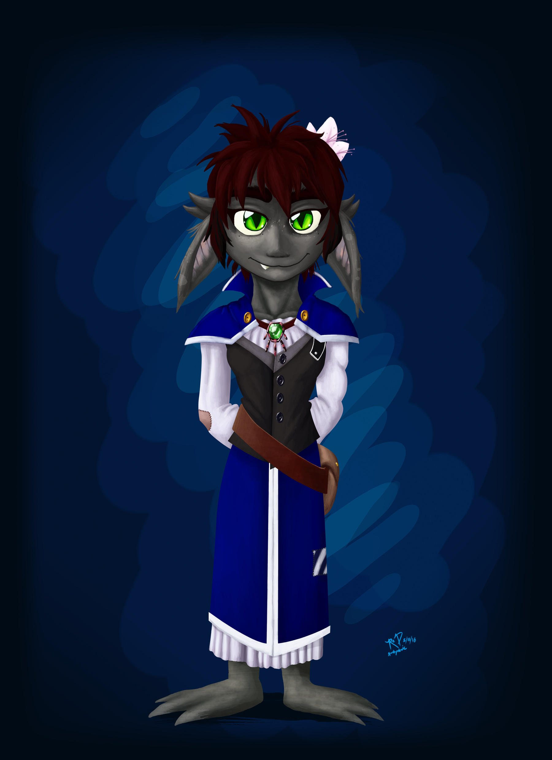 Tigg the Pooka by SP00KYELECTRIC