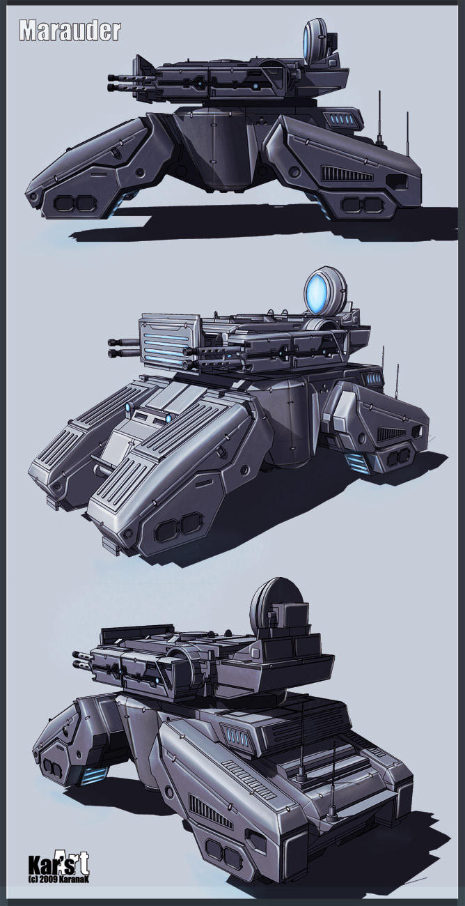 Hover Marauder by KaranaK