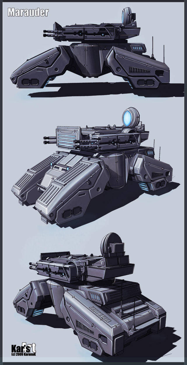 Hover Marauder by KaranaK