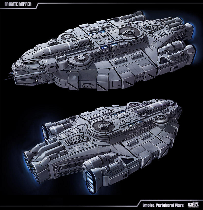 Frigate Rupper by KaranaK