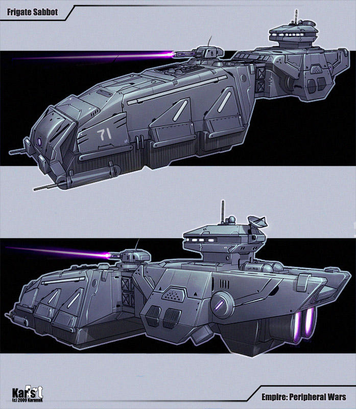 Frigate Sabbot by KaranaK