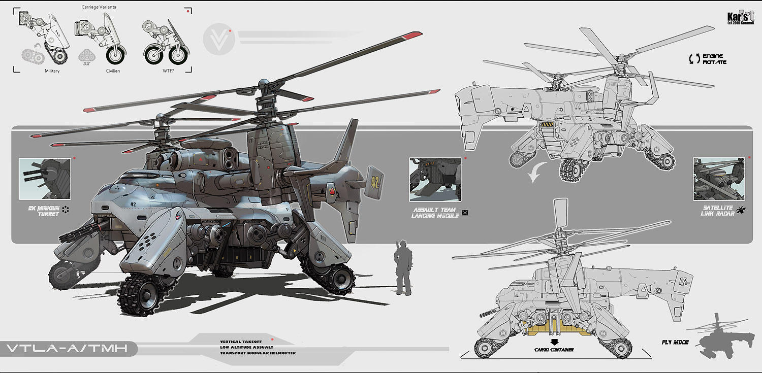 Transport Modular Helicopter 2010 by KaranaK