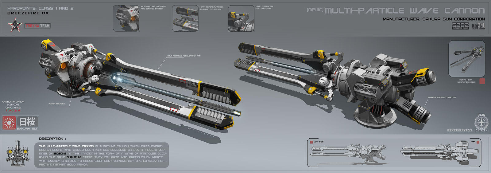 Multi-particle wave cannon by KaranaK