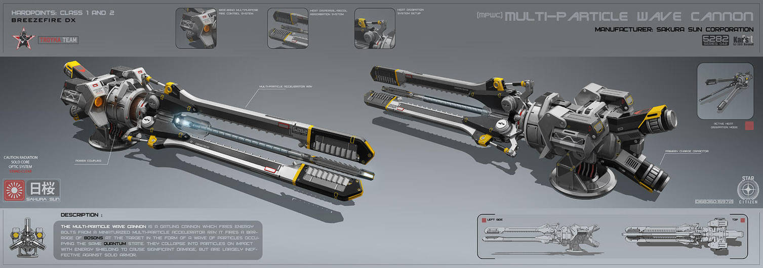 Multi-particle wave cannon by KaranaK